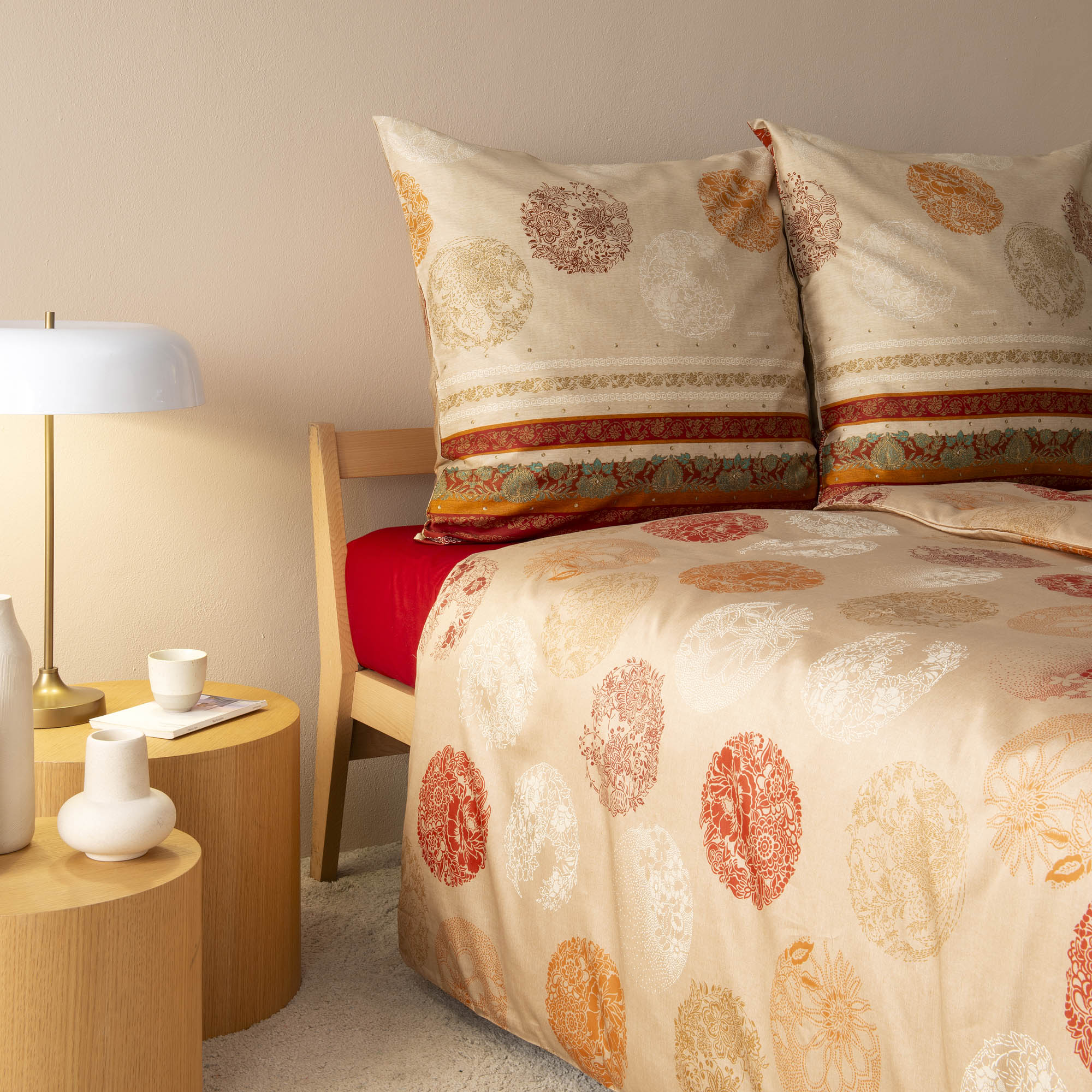 Bettwaesche Florence rot