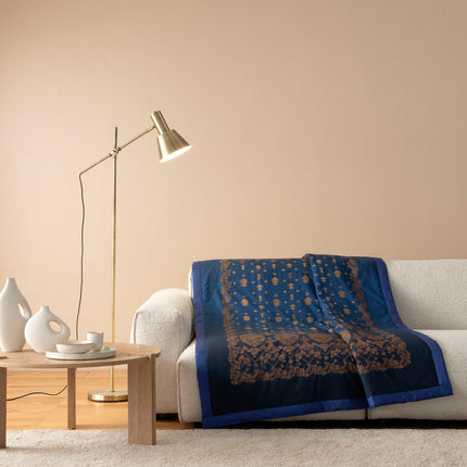 Plaid GOLDDECOR Blau