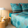 Bettwaesche Florence türkis