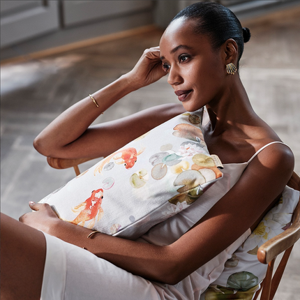 ChristianFischbacherNinfea_DekorativesKissenausBaumwolle