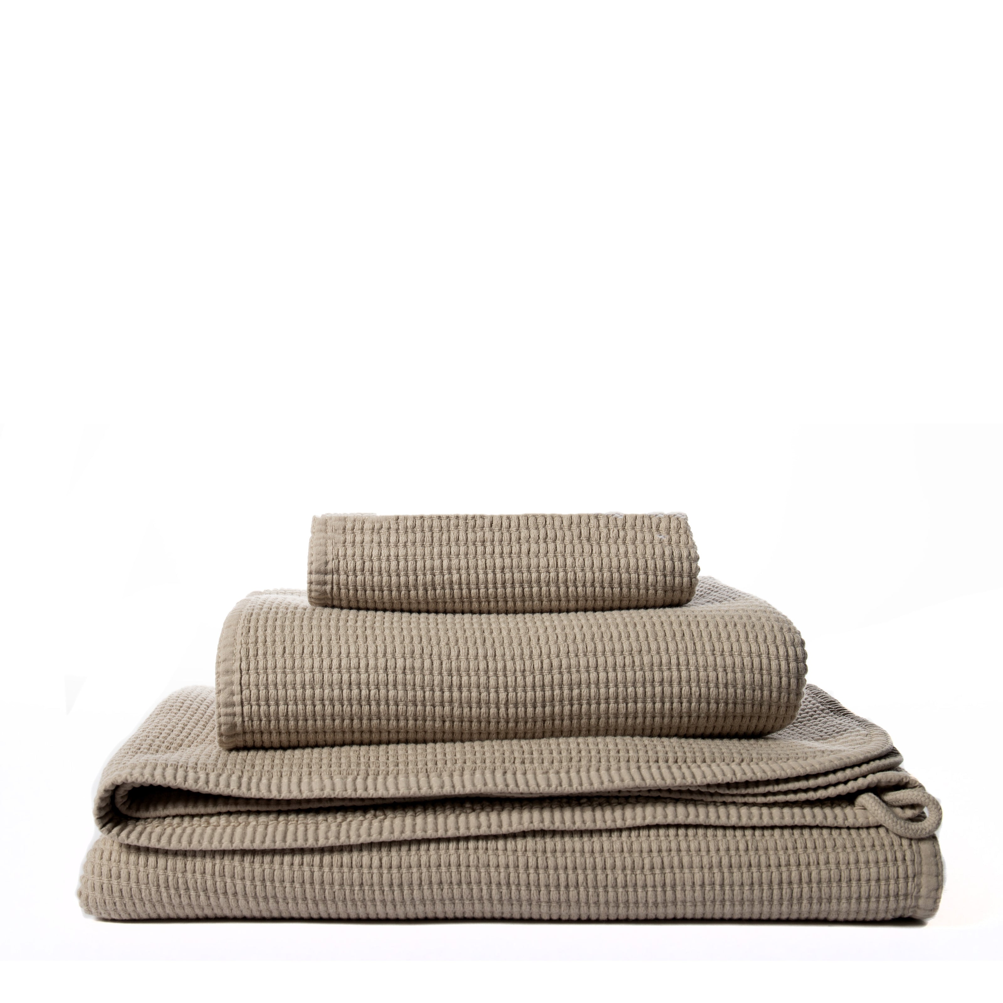 Frottier Waffel greige