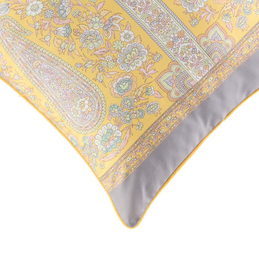 Kissen IndianRoses gelb