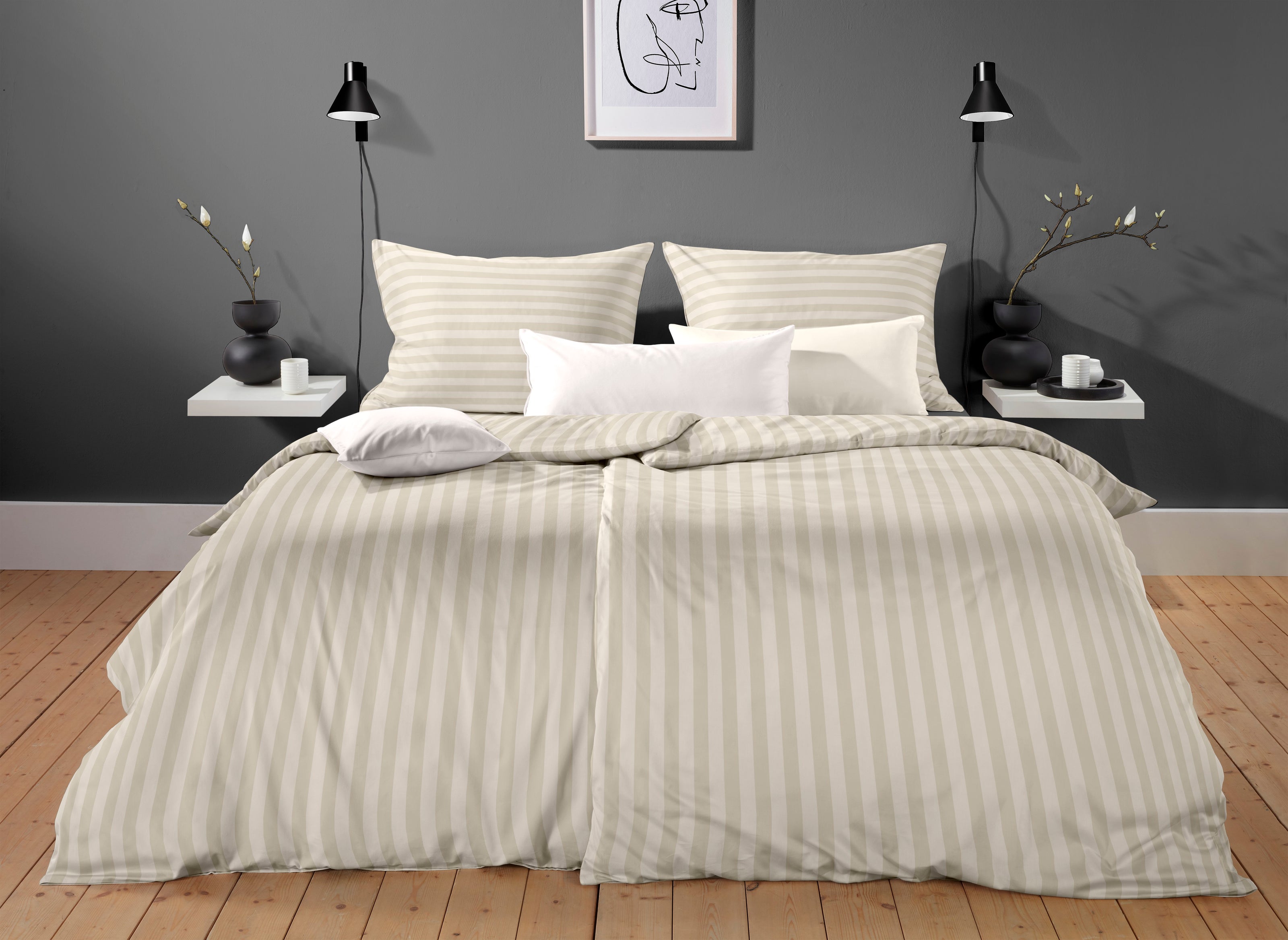 Bettwäsche Fleuresse  Melk Damast 