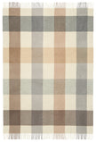 Plaid dublin grau beige