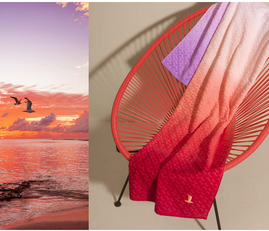 Strandtuecher Wave of Colour Möve