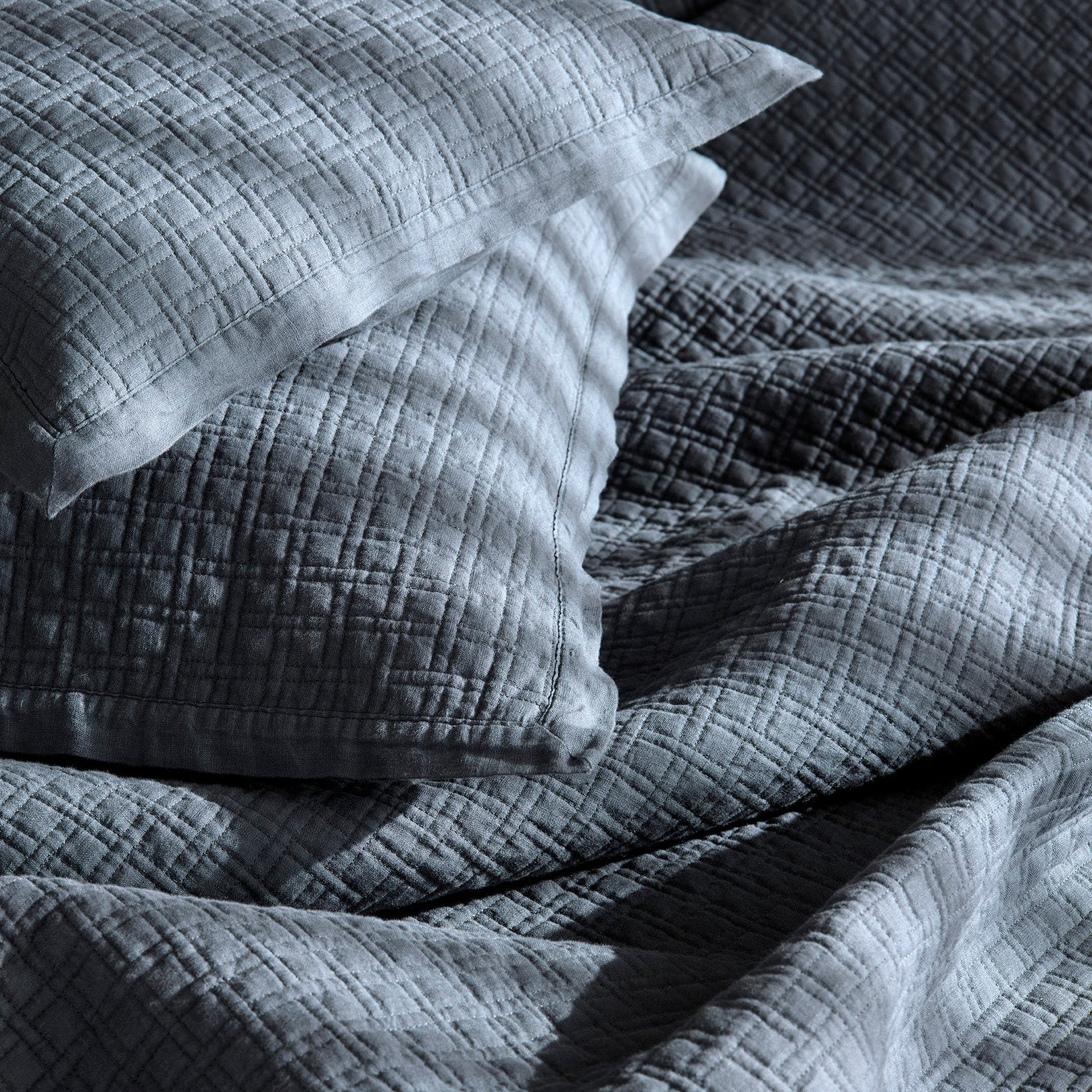 Tagesdecke Adorno blue