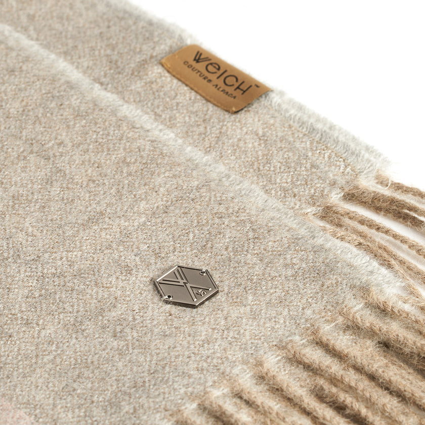 Wohndecke Borrea weich alpaka