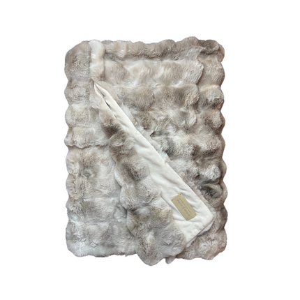 graue Kunsteelldecke Wohndecke Donkey Tai Dye