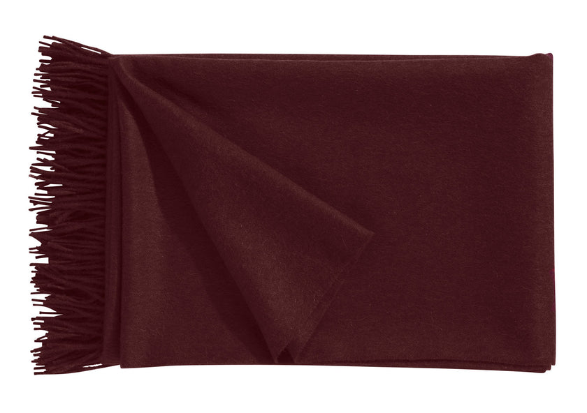 Wohndecke  bordeaux