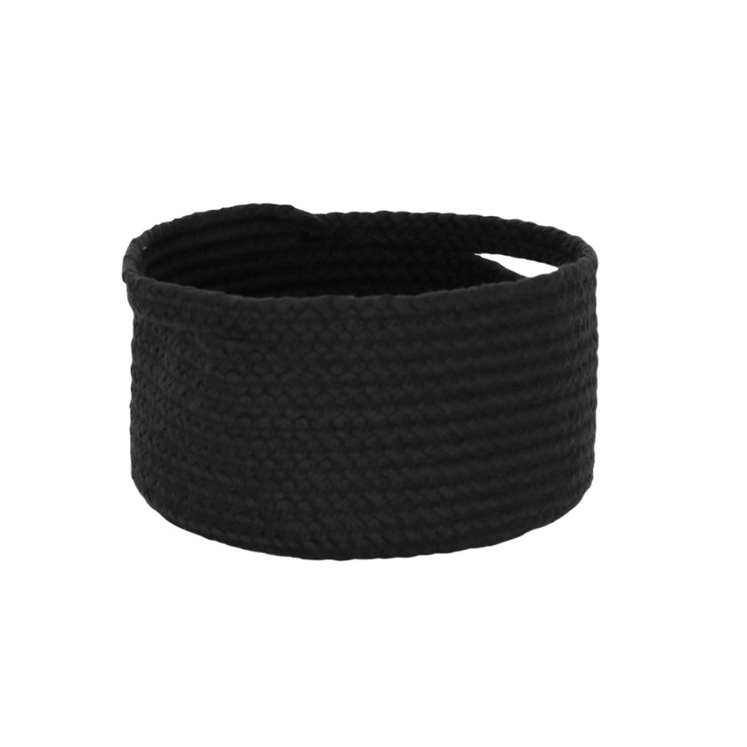 korb mit griffen -Preto