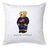 Decorative cushion cover Flag Sweater Bear