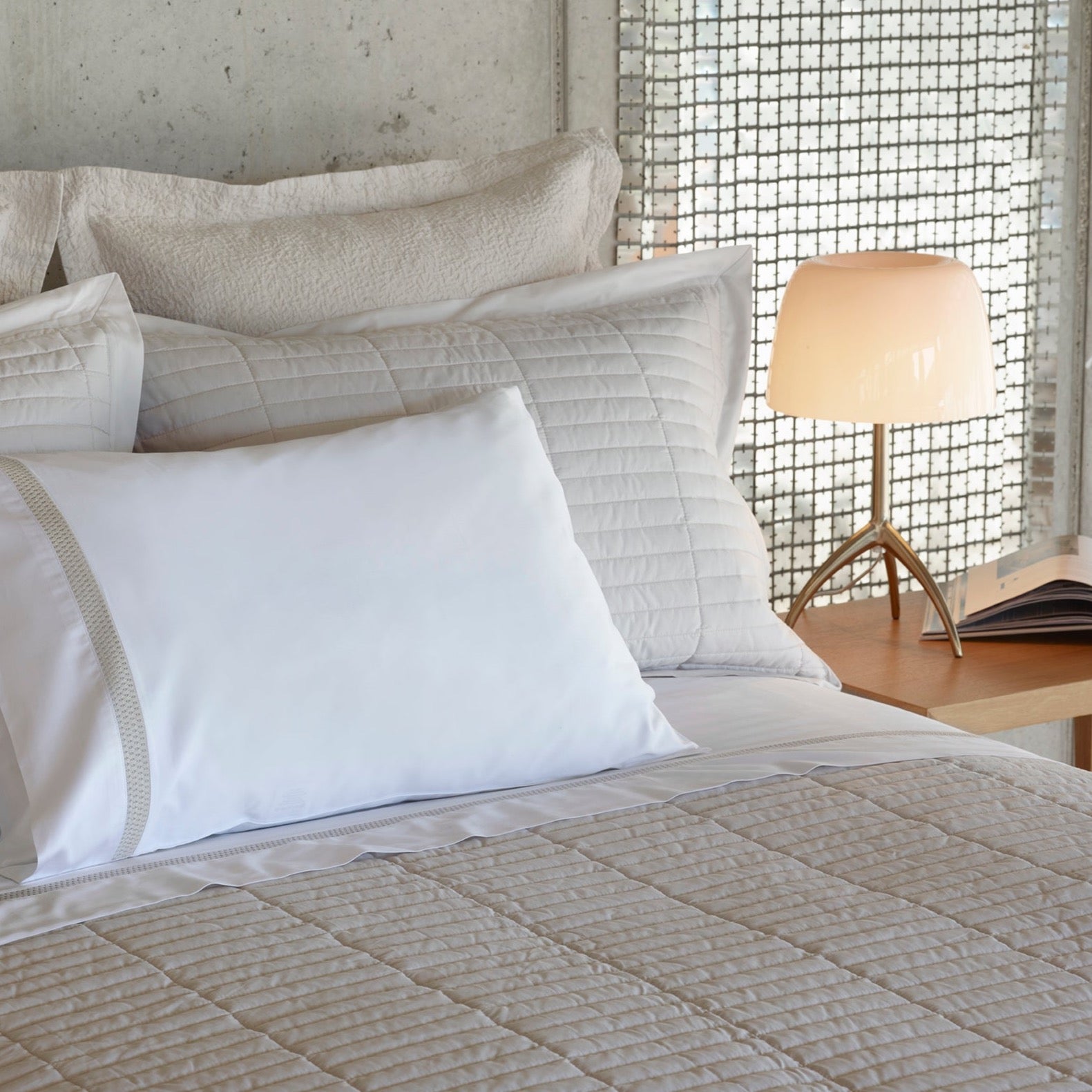 Fresco_Quilt beige und Polster